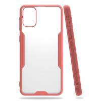 Newface Samsung Galaxy M31 Kılıf Platin Silikon - Pembe