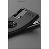 Newface Samsung Galaxy Note 20 Kılıf Range Yüzüklü Silikon - Mavi