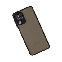 Newface Samsung Galaxy A22 Kılıf Montreal Silikon Kapak - Siyah