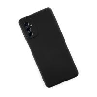 Newface Samsung Galaxy M52 5G Kılıf Nano içi Kadife Silikon - Siyah