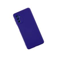 Newface Samsung Galaxy M52 5G Kılıf Nano içi Kadife Silikon - Mor