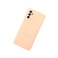 Newface Samsung Galaxy M52 5G Kılıf Nano içi Kadife Silikon - Pudra