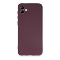 Newface Samsung Galaxy A04E Kılıf First Silikon - Mor