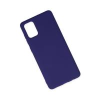 Newface Samsung Galaxy A71 Kılıf Nano içi Kadife Silikon - Mor