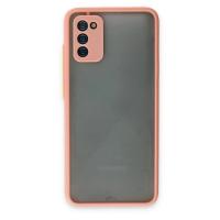 Newface Samsung Galaxy A02S Kılıf Montreal Silikon Kapak - Pembe