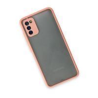 Newface Samsung Galaxy A02S Kılıf Montreal Silikon Kapak - Pembe