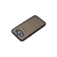 Newface Samsung Galaxy J7 Kılıf Montreal Silikon Kapak - Siyah