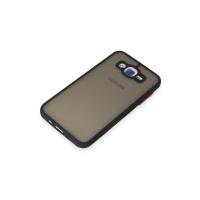 Newface Samsung Galaxy J7 Kılıf Montreal Silikon Kapak - Siyah