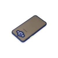 Newface Samsung Galaxy J7 Kılıf Montreal Silikon Kapak - Lacivert