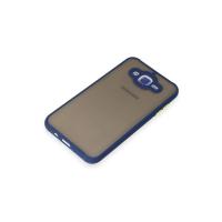 Newface Samsung Galaxy J7 Kılıf Montreal Silikon Kapak - Lacivert