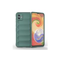 Newface Samsung Galaxy A04E Kılıf Optimum Silikon - Koyu Yeşil