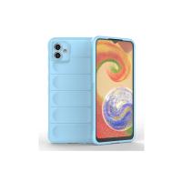 Newface Samsung Galaxy A04E Kılıf Optimum Silikon - Sky Blue