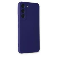 Newface Samsung Galaxy S22 Kılıf Nano içi Kadife Silikon - Mor