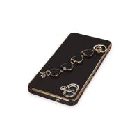 Newface Samsung Galaxy A04 Kılıf Esila Silikon - Siyah