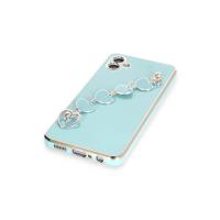 Newface Samsung Galaxy A04 Kılıf Esila Silikon - Su Yeşili