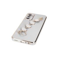 Newface Samsung Galaxy A14 4G Kılıf Esila Silikon - Beyaz