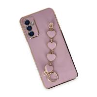 Newface Samsung Galaxy A14 4G Kılıf Esila Silikon - Mor