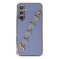 Newface Samsung Galaxy A54 5G Kılıf Esila Silikon - Gri