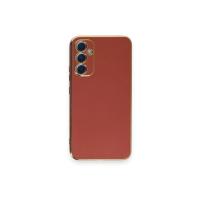 Newface Samsung Galaxy A34 5G Kılıf Volet Silikon - Kırmızı