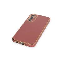 Newface Samsung Galaxy A34 5G Kılıf Volet Silikon - Kırmızı