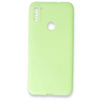 Newface Samsung Galaxy A11 Kılıf First Silikon - Yeşil