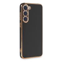 Newface Samsung Galaxy S23 Kılıf Volet Silikon - Siyah