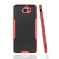 Newface Samsung Galaxy J7 Prime Kılıf Platin Silikon - Pembe