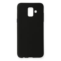 Newface Samsung Galaxy A6 2018 Kılıf First Silikon - Siyah