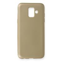Newface Samsung Galaxy A6 2018 Kılıf First Silikon - Gold