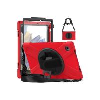 Newface Samsung Galaxy X200 Tab A8 10.5 Kılıf Amazing Tablet Kapak - Kırmızı