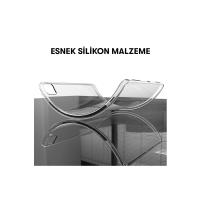 Newface Samsung Galaxy T737 Tab S7 FE 12.4 Kılıf Anti Şeffaf Tablet Silikon - Şeffaf