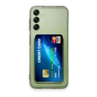 Newface Samsung Galaxy A14 4G Kılıf Kart Şeffaf Silikon - Şeffaf