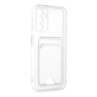 Newface Samsung Galaxy A14 4G Kılıf Kart Şeffaf Silikon - Şeffaf