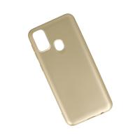 Newface Samsung Galaxy M30S Kılıf First Silikon - Gold