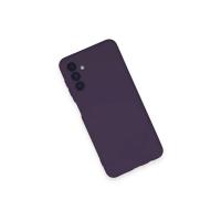 Newface Samsung Galaxy A14 4G Kılıf Nano içi Kadife Silikon - Mor