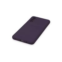 Newface Samsung Galaxy A14 4G Kılıf Nano içi Kadife Silikon - Mor