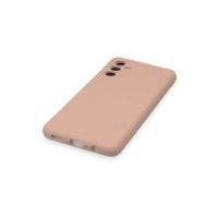 Newface Samsung Galaxy A14 4G Kılıf Nano içi Kadife Silikon - Pudra