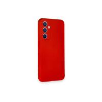 Newface Samsung Galaxy A34 5G Kılıf Nano içi Kadife Silikon - Kırmızı