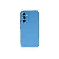 Newface Samsung Galaxy A34 5G Kılıf Nano içi Kadife Silikon - Mavi