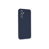 Newface Samsung Galaxy A34 5G Kılıf Nano içi Kadife Silikon - Lacivert