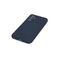 Newface Samsung Galaxy A34 5G Kılıf Nano içi Kadife Silikon - Lacivert