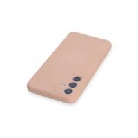 Newface Samsung Galaxy A34 5G Kılıf Nano içi Kadife Silikon - Pudra