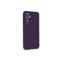 Newface Samsung Galaxy A54 5G Kılıf Nano içi Kadife Silikon - Mor