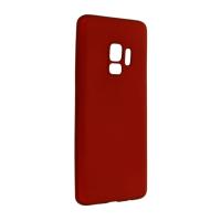 Newface Samsung Galaxy S9 Kılıf First Silikon - Bordo