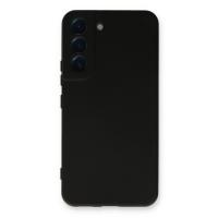 Newface Samsung Galaxy S22 Plus Kılıf Nano içi Kadife Silikon - Siyah