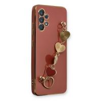 Newface Samsung Galaxy A32 Kılıf Esila Silikon - Kırmızı