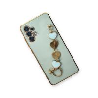 Newface Samsung Galaxy A32 Kılıf Esila Silikon - Su Yeşili