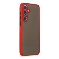 Newface Samsung Galaxy S23 Kılıf Montreal Silikon Kapak - Kırmızı