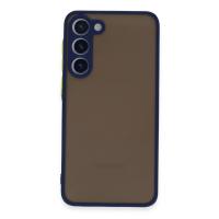 Newface Samsung Galaxy S23 Kılıf Montreal Silikon Kapak - Lacivert