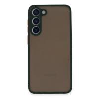 Newface Samsung Galaxy S23 Plus Kılıf Montreal Silikon Kapak - Yeşil